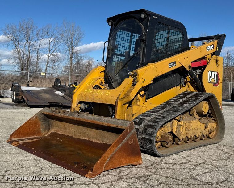2021 Caterpillar 289D3 tracked skid steer loader - YA2120