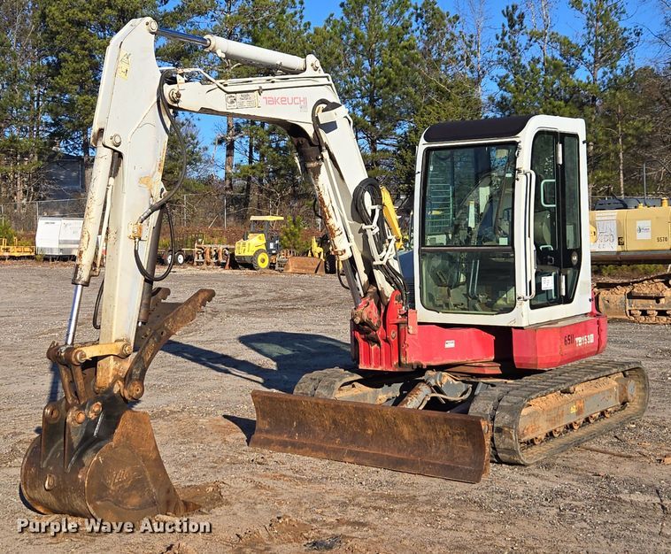2011 Takeuchi TB153FR mini excavator - DU2674