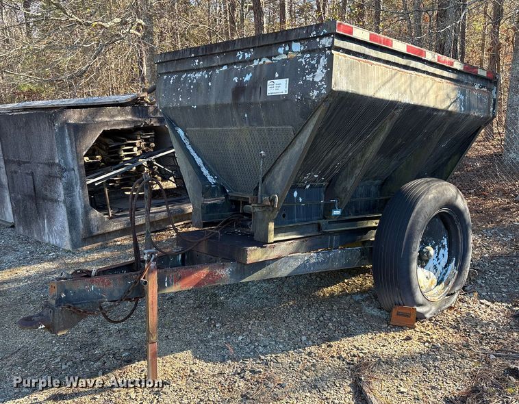 Shop built end dump trailer - DU2689