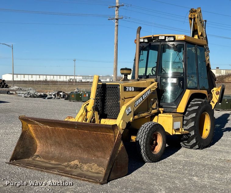 1994 John Deere 310D Turbo backhoe - DW7428
