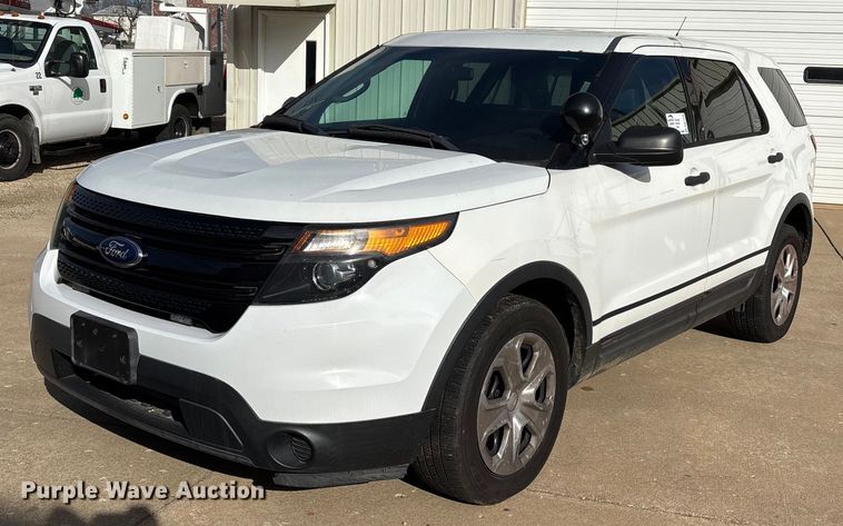2013 Ford Explorer Police Interceptor SUV - DW7436