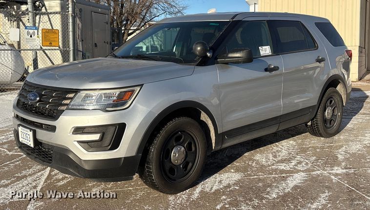 2016 Ford Explorer Police Interceptor SUV - EE4387