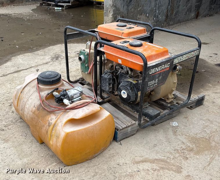 Trash pumps and mowers  - EJ7779