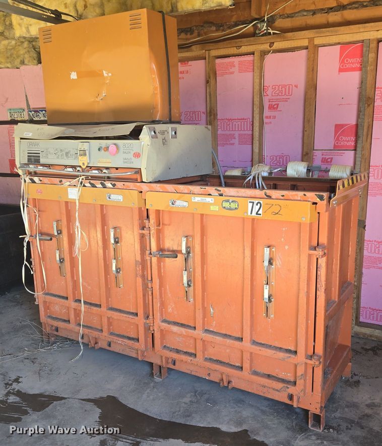 Orwak 8020 Baler cardboard baler - ES2694