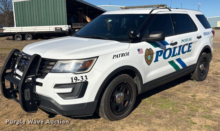 2019 Ford Explorer Police Interceptor SUV - EV2601