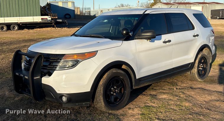 2015 Ford Explorer Police Interceptor SUV - EV2604