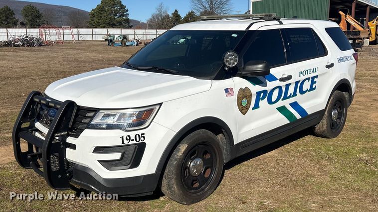 2019 Ford Explorer Police Interceptor SUV - EV2607