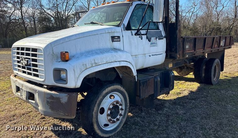 2000 Chevrolet C7 dump flatbed truck - EV2610