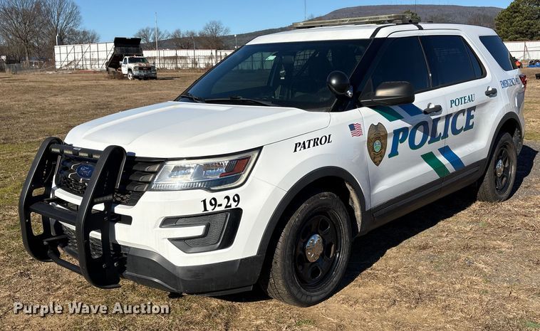 2019 Ford Explorer Police Interceptor SUV - EV2611