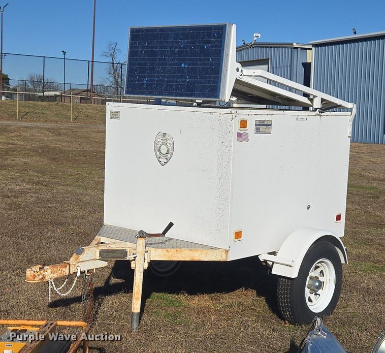 2003 Kustom Signals, Inc. radar trailer - EV2630
