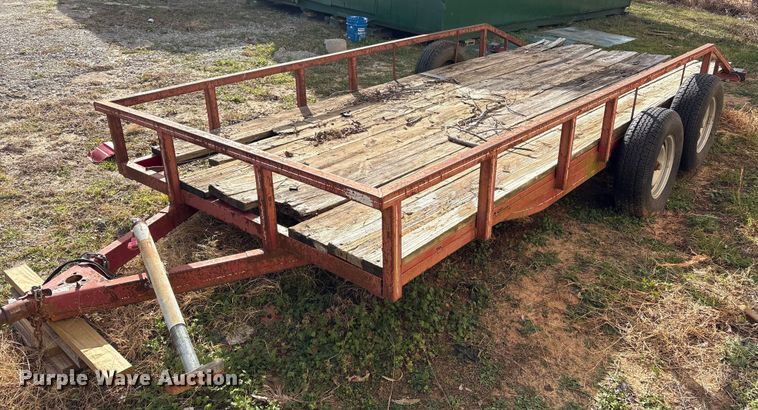 Shop built utility trailer - EV2644