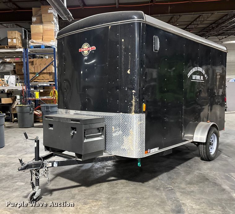 2012 Carry-On   6X12CGR enclosed cargo trailer - FB3469