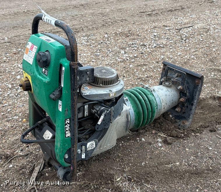 Wacker BS60-2i plate compactor - FG2537
