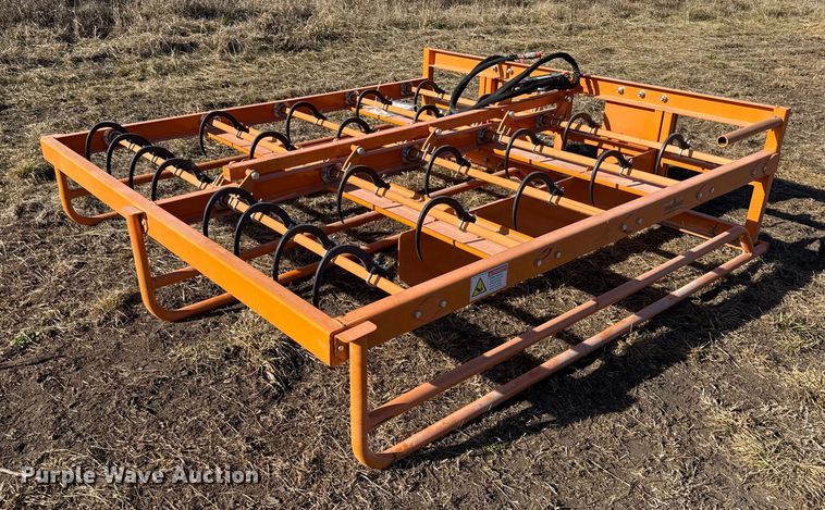 2025 LandHonor HAG-12-24G skid steer bale accumulator grapple - EN0213