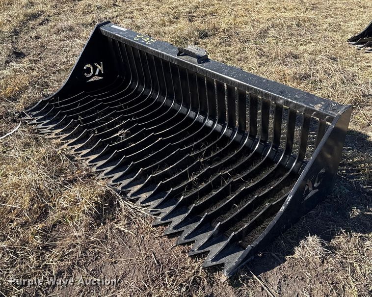 KC skid steer rock bucket - EN0220