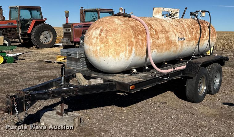 Shop built fuel trailer - EP2820