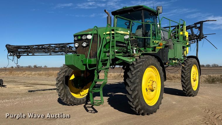 2009 John Deere 4730 sprayer - ET4381