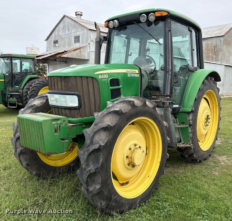 2008 John Deere 6430 MFWD tractor - EU7160