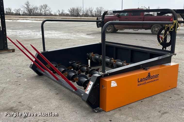 2025 Landhoner RBP-13-72W skid steer bale processor - FG2612