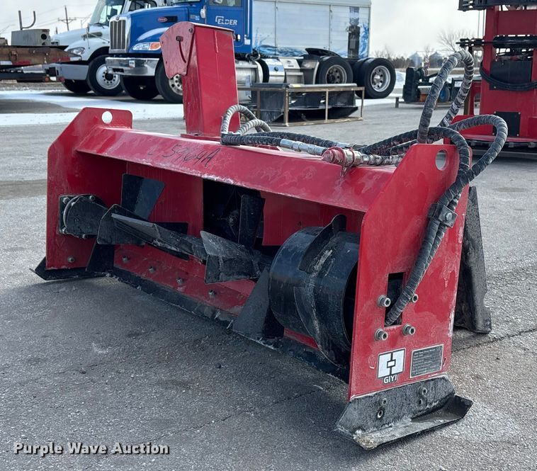 2025 Giyi BS55 skid steer snow blower - FG2619