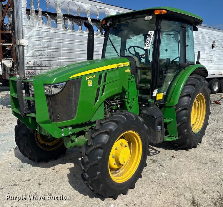 2025 John Deere 5090E MFWD tractor - YA1992
