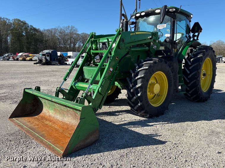 2024 John Deere 6R 195 MFWD tractor - YA2029