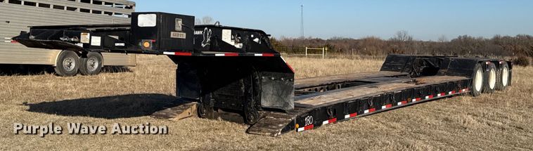 2007 Etnyre RTN55TD3 lowboy equipment trailer - ES5717