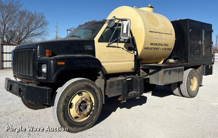 1998 GMC C7500 sewer jetter truck - ES8522
