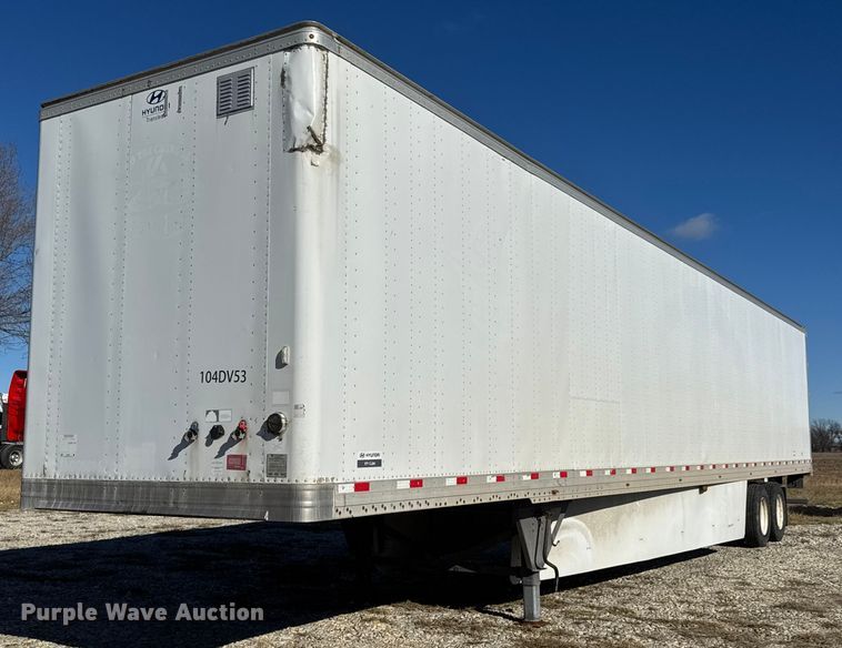 2016 Hyundai VI2530152 –AJS dry van trailer - ET4373