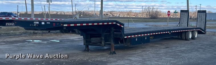 2021 Kaufman drop deck equipment trailer - ET6856