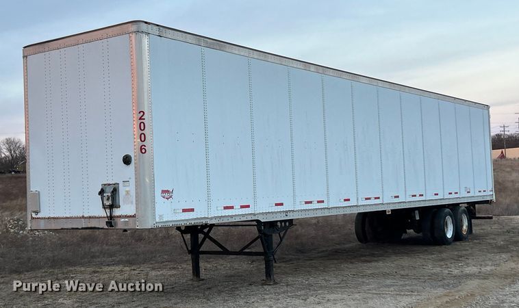 2009 Wabash dry van trailer - ET6878