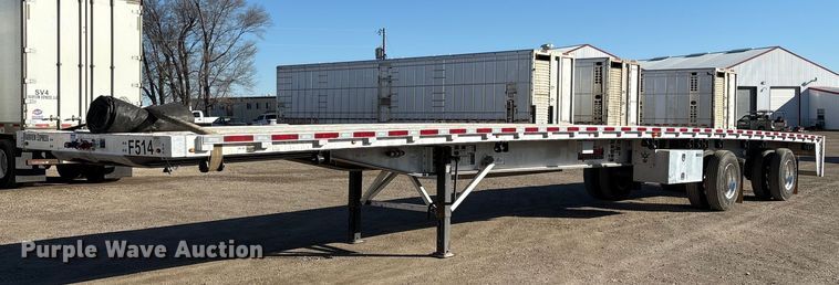 2022 Wilson AF-1080 flatbed trailer - FG2545