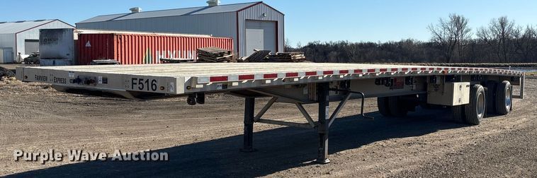 2022 Wilson AF-1080 flatbed trailer - FG2546
