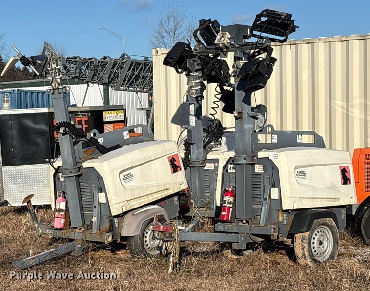 (4) Atlas Copco V5+ light plants - DT2814
