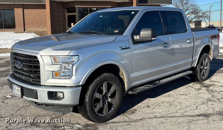 2016 Ford F150 Crew Cab pickup truck - DU6964