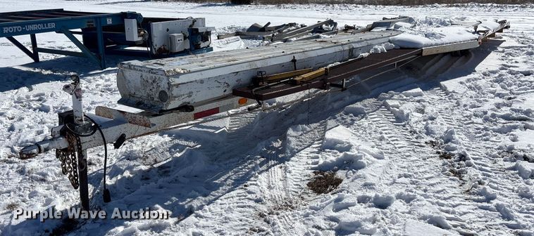 1979 Shop built helicopter trailer - DU6984