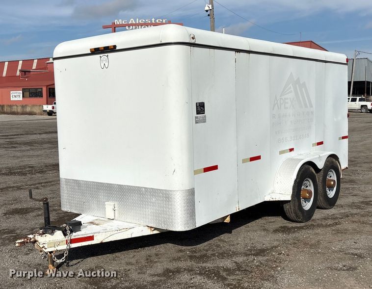 2012 W-W enclosed cargo trailer - EA7827