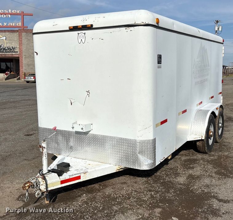 2014 W-W enclosed cargo trailer - EA7828
