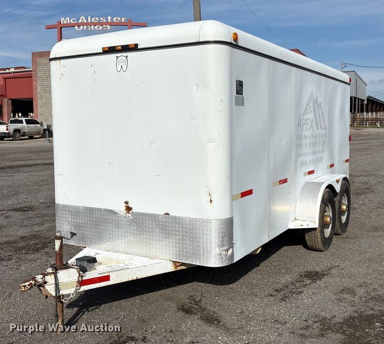 2014 W-W enclosed cargo trailer - EA7829