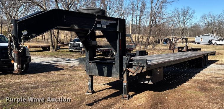 2019 Texas Pride FT840524KGN equipment trailer - ED2208