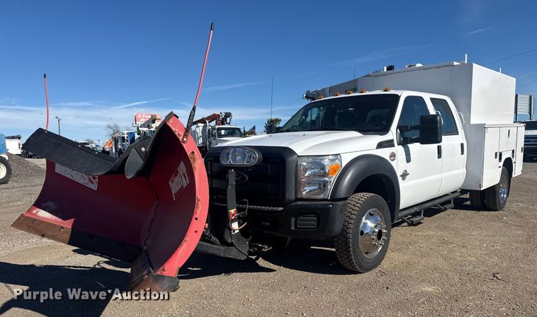 2012 Ford F450 Super Duty Crew Cab utility / service truck - EG1971