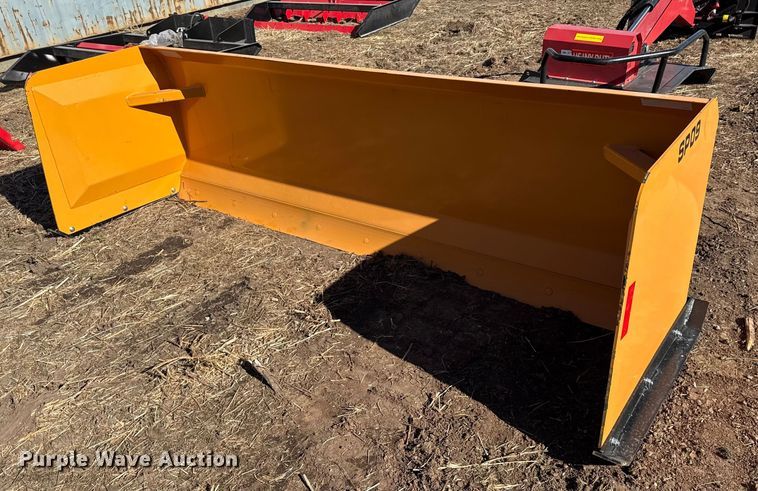 Industias America SP09 skid steer snow pusher - EN0261