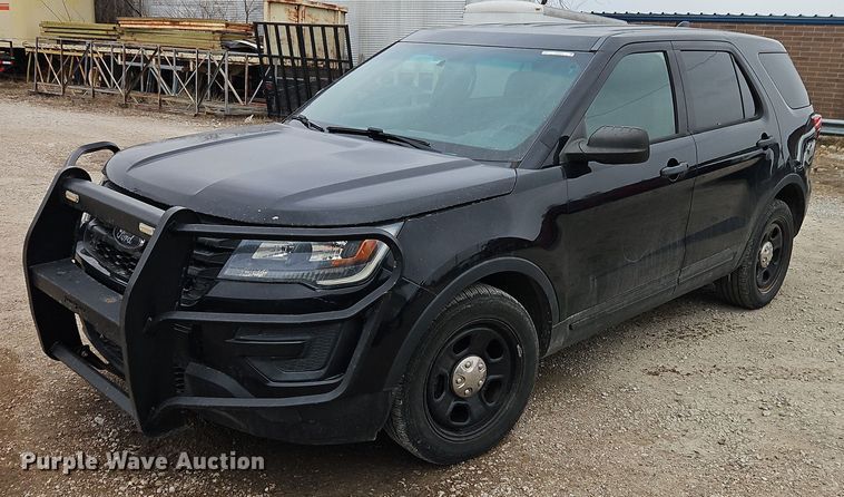 2017 Ford Explorer Police Interceptor SUV - EO4933