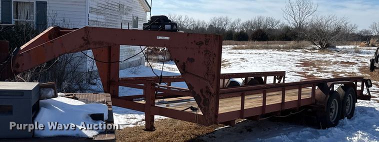 Shop Built flatbed trailer - ES5747