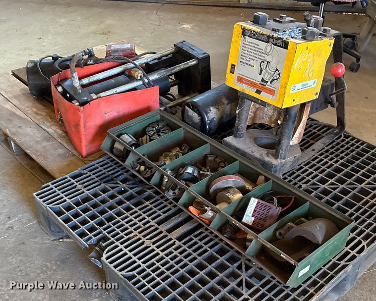 Weatherhead Cool-O-Crimp Super I hydraulic hose crimp machine - ES8530