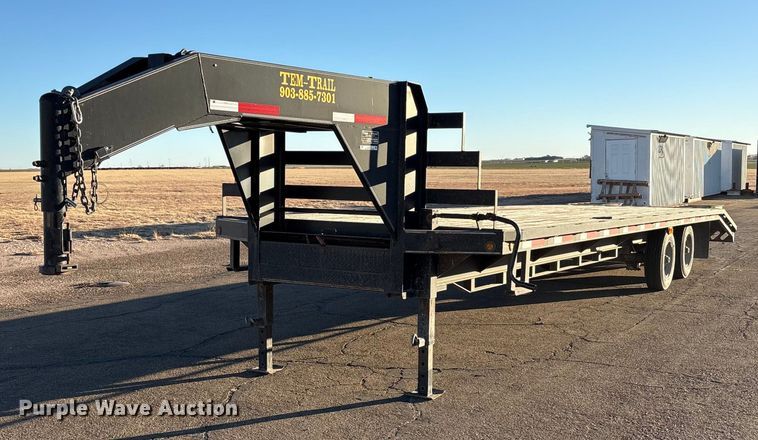 2016 TEM  equipment trailer - EU4791