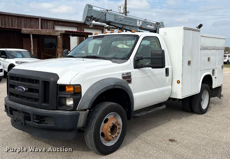 2008 Ford F450 Super Duty utility / service truck - EU7138