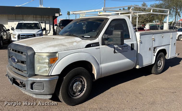 2012 Ford F250 Super Duty utility bed pickup truck - FB5478
