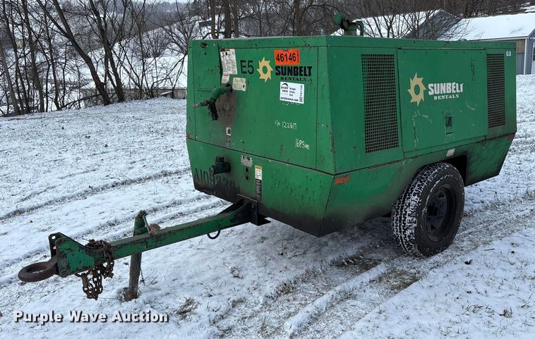 Sullair 185 DPQ JD air compressor - FK1105