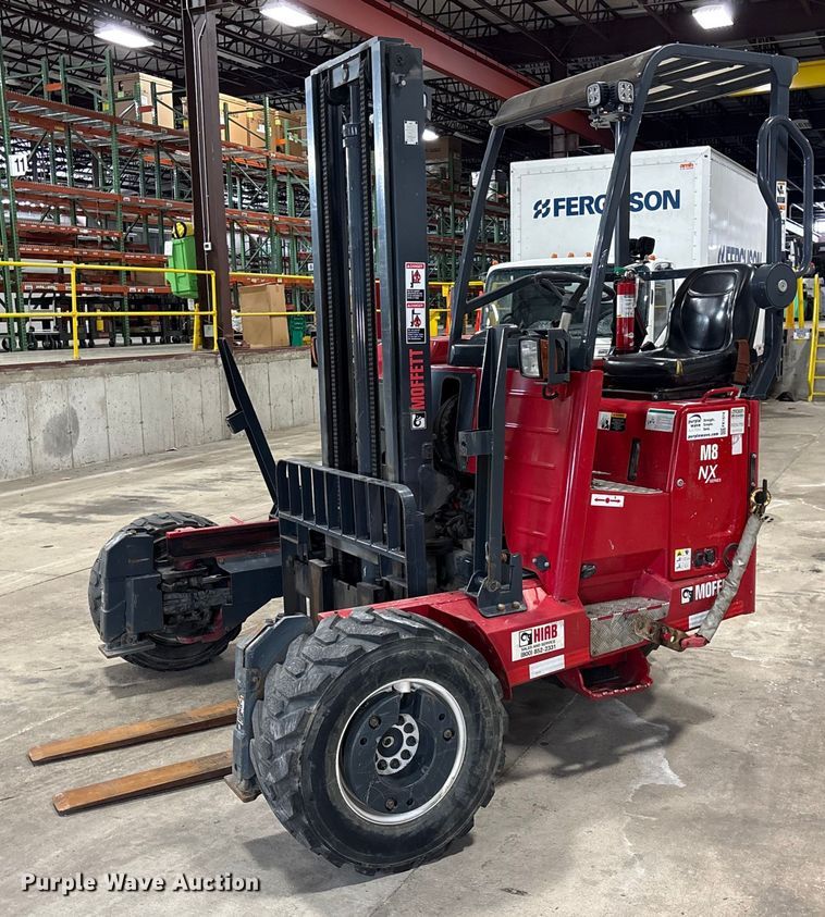 2017 Moffett M8 55.4 forklift - FK1514